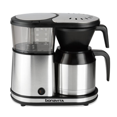 5-Cup Stainless Steel Drip Coffee Maker with Automatic Shut-Off - Super Arbor