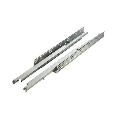 Series 818 17-3/4 in. (450 mm) Full Extension Concealed Undermount Slide with Soft-Close, 75 lbs. (1-Pair) - Super Arbor