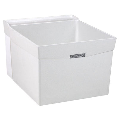 Utilatub 20 in. x 24 in. Fiberglass Wall Mount Laundry/Utility Tub - Super Arbor