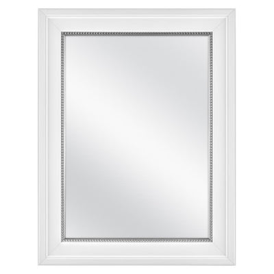 20 in. x 26 in. Fog Free Recessed or Surface Mount Medicine Cabinet in White - Super Arbor