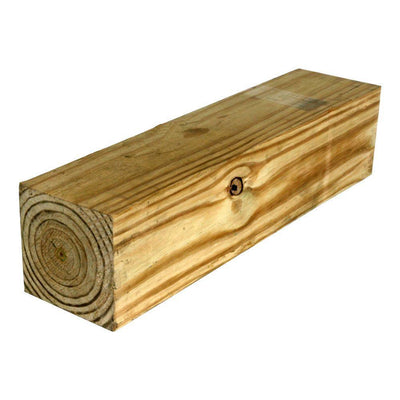 6 in. x 6 in. x 10 ft. Pressure-Treated Pine Lumber - Super Arbor