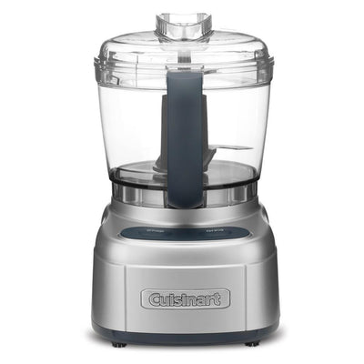 Elemental 4-Cup Silver Food Processor - Super Arbor