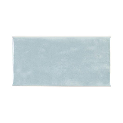Jeffrey Court Aquamarine Blue 3 in. x 6 in. Glossy Textured Ceramic Wall Tile (10 sq. ft. / Case) - Super Arbor