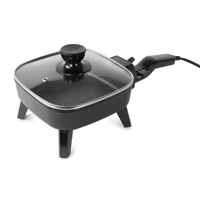 36 sq. in. Black Non-Stick Electric Skillet - Super Arbor