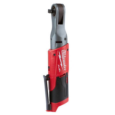 M12 FUEL 12-Volt Lithium-Ion Brushless Cordless 3/8 in. Ratchet (Tool-Only) - Super Arbor
