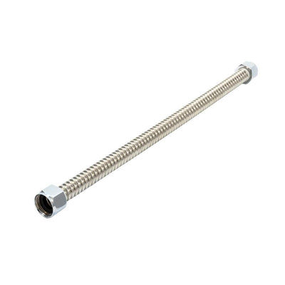 Camco 3/4 in. FIP x 3/4 in. FIP 18 in. Flex Stainless Water Connector - Super Arbor