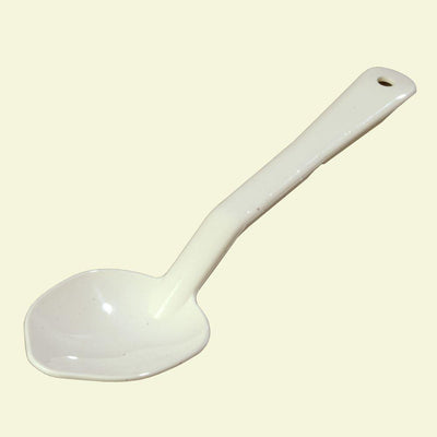 Polycarbonate White Serving Spoon Set of 12 - Super Arbor