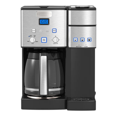 Coffee Center 12-Cup Stainless Steel Coffee Maker and Single-Serve Brewer - Super Arbor