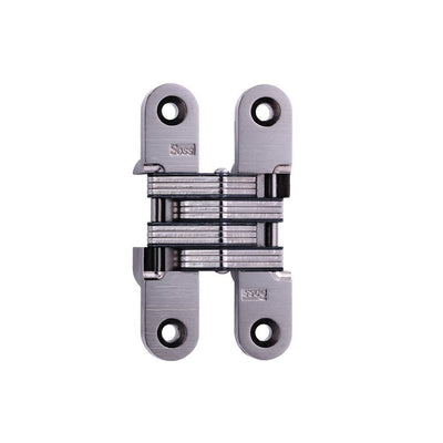 3/4 in. x 3-3/4 in. Satin Nickel Invisible Hinge - Super Arbor