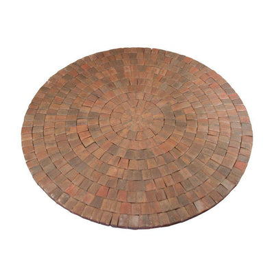 9 ft. x 9 in. Autumn Blend Dutch Cobble Concrete Paver Circle Kit - Super Arbor