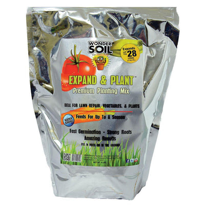 WONDER SOIL 1 cu. ft. Premium Expanding Coco Coir Living Soil with Added Nutrients for Indoor and Outdoor Use - Super Arbor