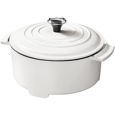 THE ROCK 3.2 Qt. White Electric Casserole Slow Cooker - Super Arbor