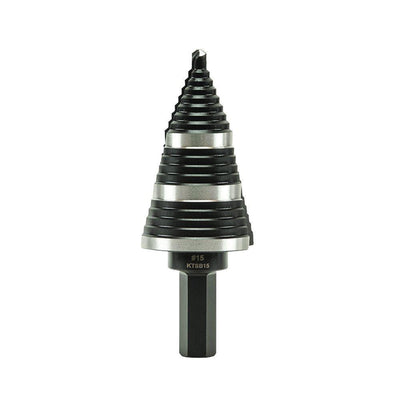 1.375 in. High Speed Steel Double Flute Step Drill Bit - Super Arbor