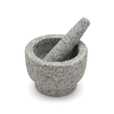 6 in. x 4.3 in. Granite Mortar and Pestle - Super Arbor