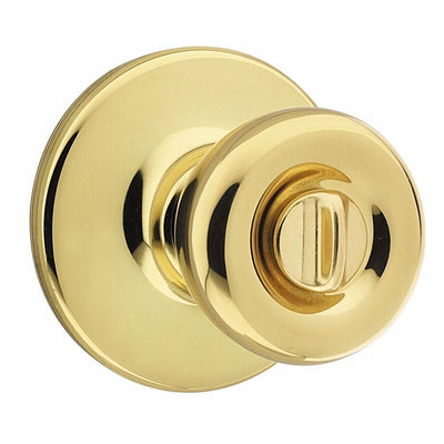 Tylo Polished Brass Bed/Bath Door Knob - Super Arbor