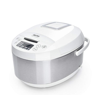 3 Qt. White Electric Multicooker - Super Arbor