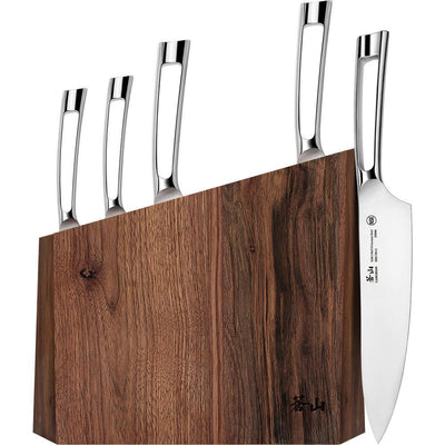 N1 Series 6-Piece German Steel Forged Knife Block Set - Super Arbor