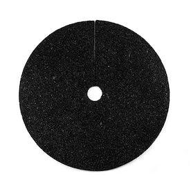 Rubberific Black Recycled Rubber 24-in Tree Ring - Super Arbor