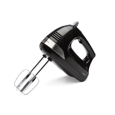 6-Speed Black Hand Mixer with Snap-On Case - Super Arbor