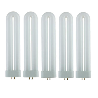 12-Watt Ful U-Shape CFL T6 Plugin Fluorescent Light Bulb Black Light (12-Pack) - Super Arbor