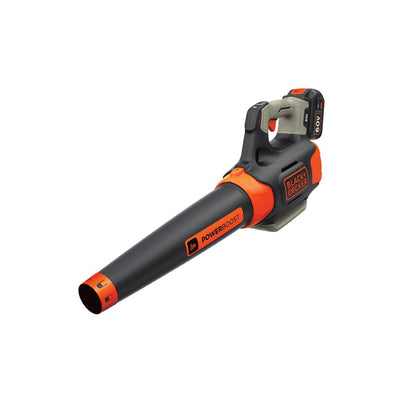 BLACK+DECKER 100 MPH 400 CFM 60V MAX Lithium-Ion Cordless Handheld Leaf Blower with (1) 1.5Ah Battery and Charger Included - Super Arbor