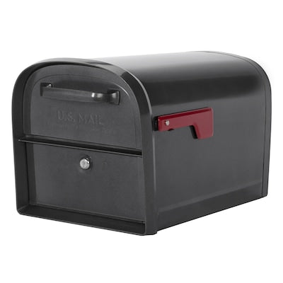 Architectural Mailboxes Large Metal Post Mount Lockable Mailbox