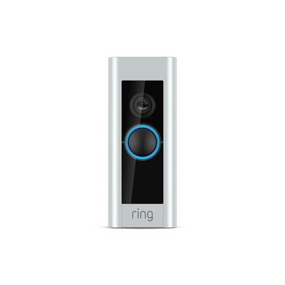 1080P HD Wi-Fi Video Wired Smart Door Bell Pro Camera, Smart Home, Works with Alexa - Super Arbor