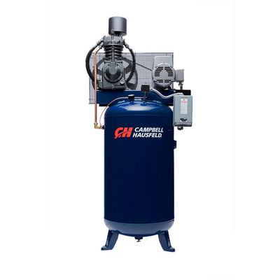 80 Gal. Electric Vertical Two Stage Stationary Air Compressor 25CFM 7.5HP 208-230V 1PH (TF211201AJ) - Super Arbor