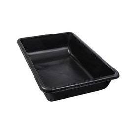 Creative Plastic Concepts Large Mixing Tub 24-in W x 36-in L x 8-in D Drywall Mud Pan - Super Arbor