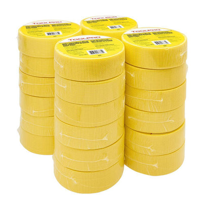1-7/8 in. x 300 ft. Yellow Fiberglass Self-Adhesive Mesh Tape TP03385 - Super Arbor