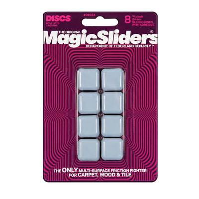 15/16 in. Square Sliders (8-Pack) - Super Arbor