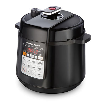 Multi-Function 6 Qt. Black Electric Pressure Cooker - Super Arbor