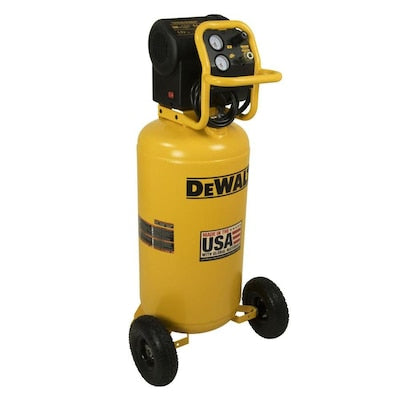 DEWALT 27-Gallon Single Stage Portable Electric Vertical Air Compressor