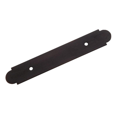 Backplates 3 in (76 mm) Center-to-Center Oil-Rubbed Bronze Cabinet Drawer Pull Backplate - Super Arbor