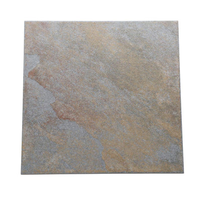 Daltile Continental Slate Tuscan Blue 12 in. x 12 in. Porcelain Floor and Wall Tile (15 sq. ft. / case)