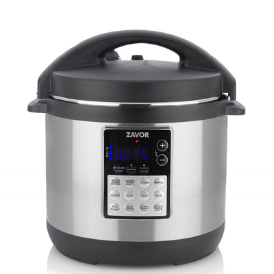 LUX EDGE 4 Qt. Stainless Steel Electric Pressure Cooker with Stainless Steel Cooking Pot - Super Arbor