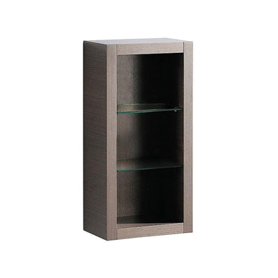 Allier 15-1/4 in. W x 32 in. H x 10 in. D Bathroom Linen Storage Cabinet in Gray Oak - Super Arbor