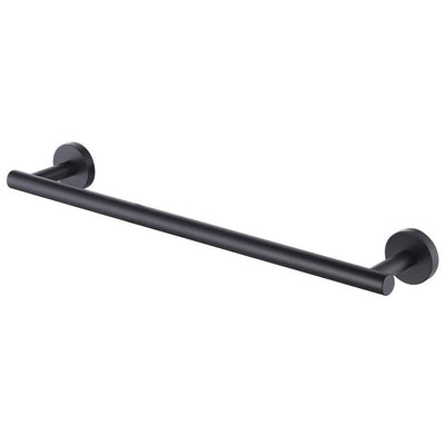 24 in. Wall mount Towel Bar in Stainless Steel Brushed Silver - Super Arbor