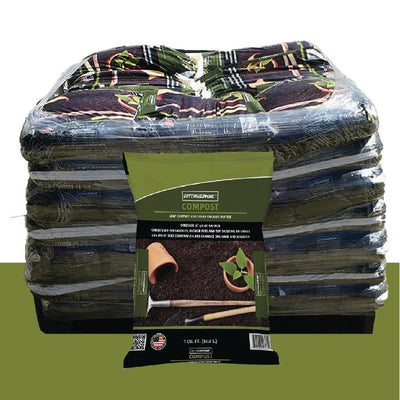 Cutting Edge 1 cu. ft. Screened at 3/8 in. Premium Quality Compost Pallet (49 Bags) - Super Arbor