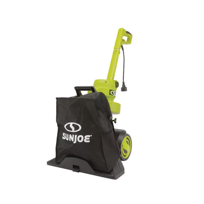 Sun Joe 165 MPH 600 CFM 14 Amp Electric 3-in-1 Walk Behind Vacuum/Blower/Mulcher