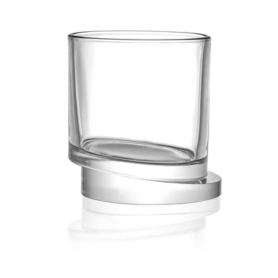 Aqua Vitae 11.5 oz. Off Base Round Whiskey Glasses (Set of 2) - Super Arbor