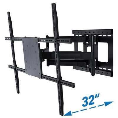Full Motion TV Wall Mount with Long Extension for 42 in. - 80 in. TV's - Super Arbor