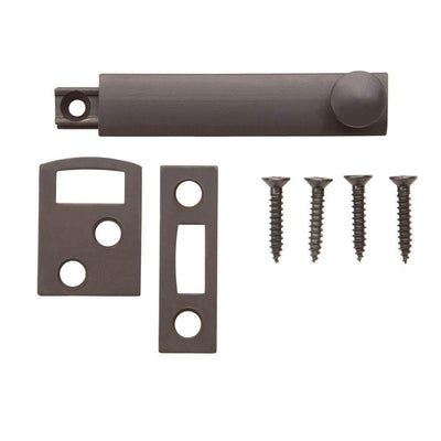 2-1/2 in. Oil-Rubbed Bronze Surface Bolt - Super Arbor