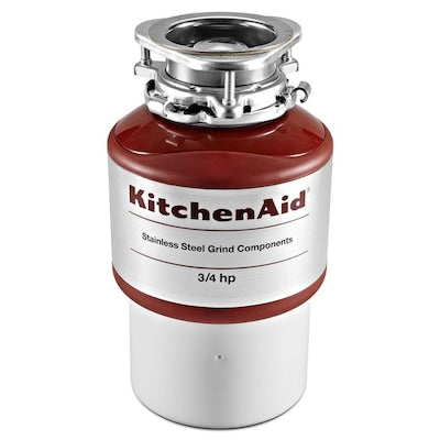 KitchenAid 3/4-HP Continuous Feed Noise Insulation Garbage Disposal