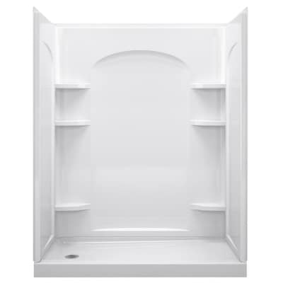 Sterling Ensemble 4-Piece Alcove Shower Kit (Common: 30-in x; Actual: 30-in x)