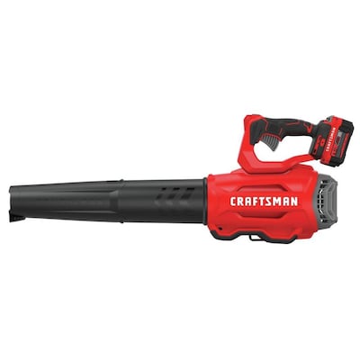 CRAFTSMAN V20 20-Volt Max Lithium Ion Brushless Cordless Electric Leaf Blower (1-Battery Included)