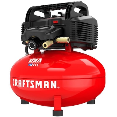 CRAFTSMAN 6-Gallon Single Stage Portable Electric Pancake Air Compressor