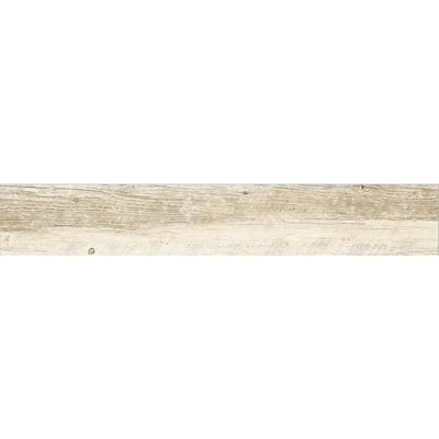 Style Selections Natural Timber Whitewash 6-in x 36-in Glazed Porcelain Wood Look Floor and Wall Tile