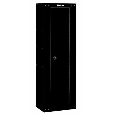 8-Gun Ready to Assemble Security Cabinet, Black - Super Arbor