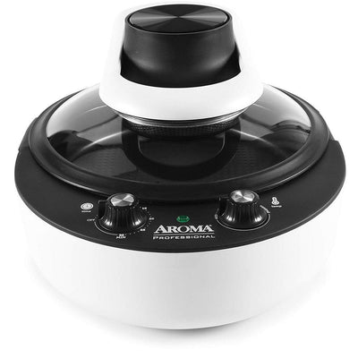 4.7 Qt. Black Electric Air Fryer/Multicooker - Super Arbor